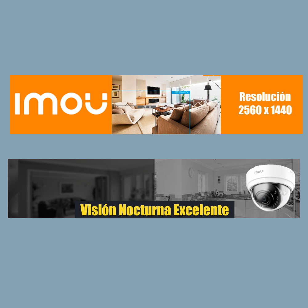 Cámara Domo wifi exterior